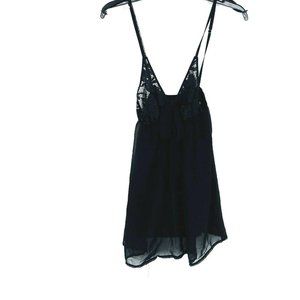 Blue Bella Women Lingerie Top Nightie Sexy V-Neck